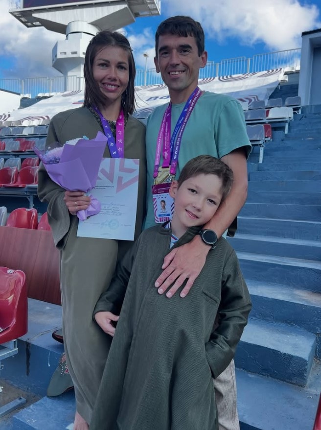 Светлана Аплачкина с мужем Артемом