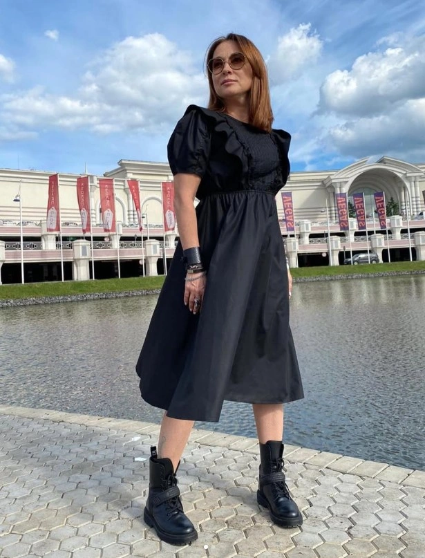 Виктория Тарасова в платье Виктория Тарасова в платье