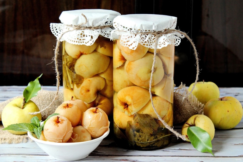Соленые яблоки: необычная заготовка