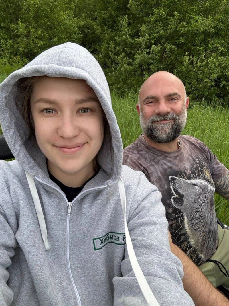 Тимофей Баженов с женой