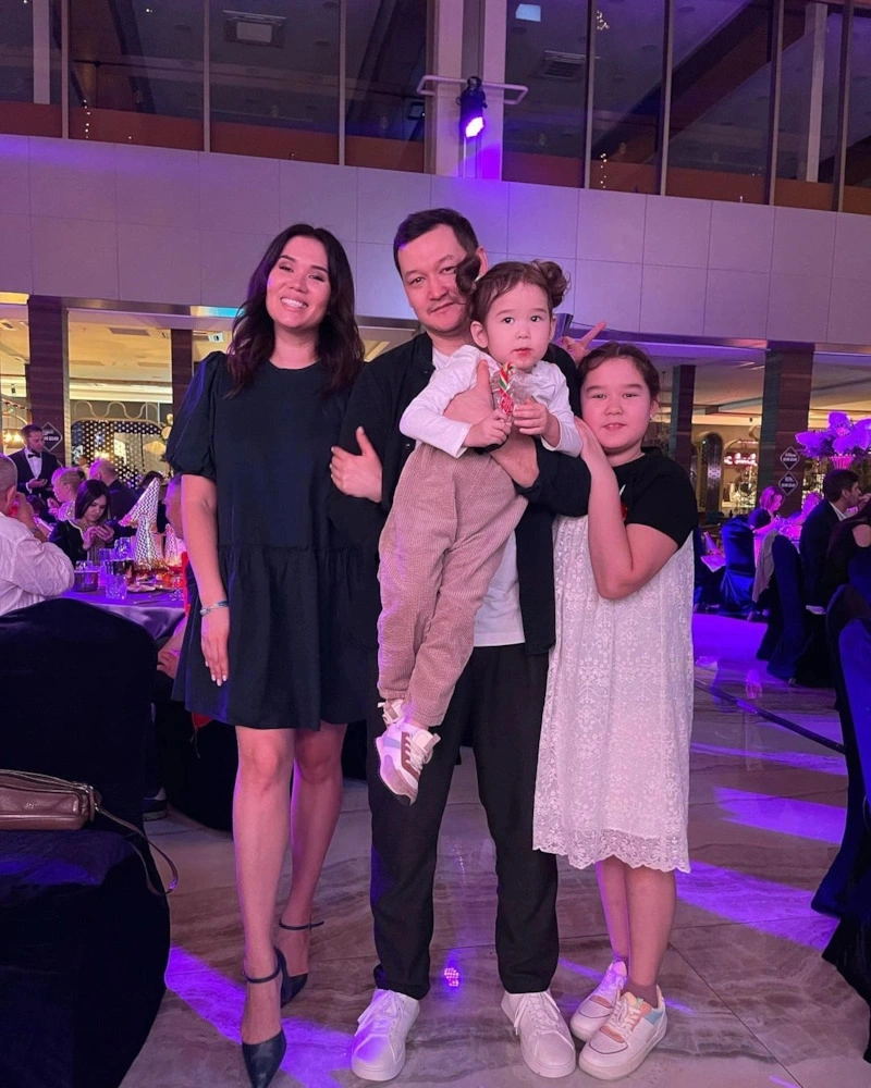 Ренат Мухамбаев с женой Ренат Мухамбаев с женой