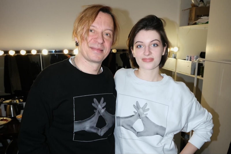 Виктория Борзова с отцом