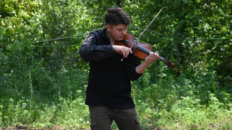 Петр Лундстрем на Донбассе