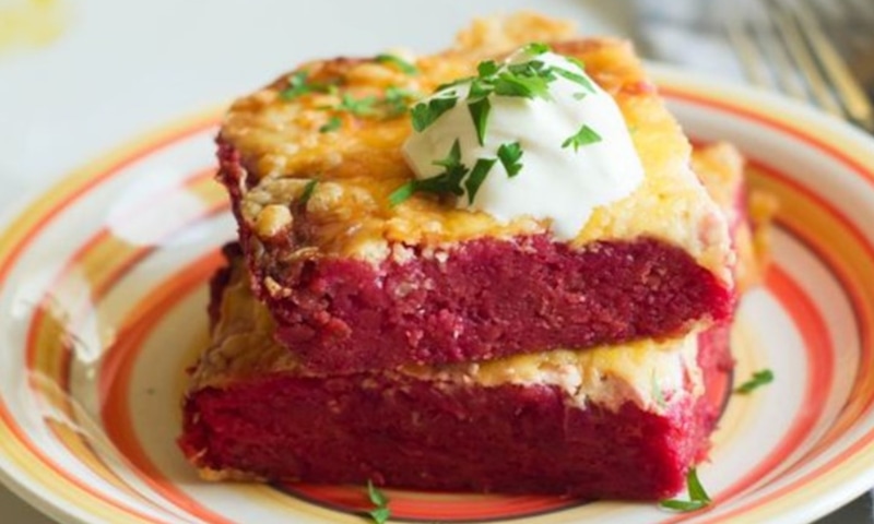 Свекольный манник: яркость и вкус