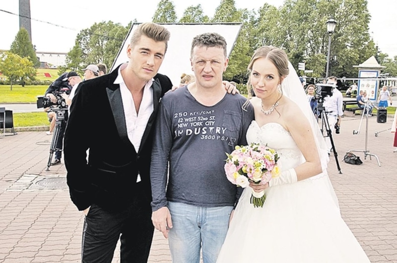 Сергей Корягин с детьми