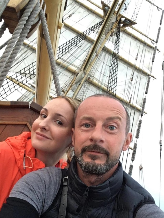 Юрий Тарасов с женой