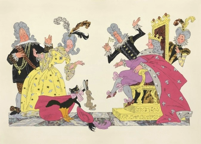 Эрик Булатов — иллюстрация к книге Шарля Перро «Кот в сапогах» Эрик Булатов — иллюстрация к книге Шарля Перро «Кот в сапогах»