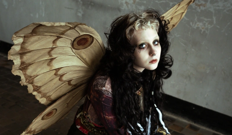 Лидия активно экспериментировала с образом, следуя примеру матери