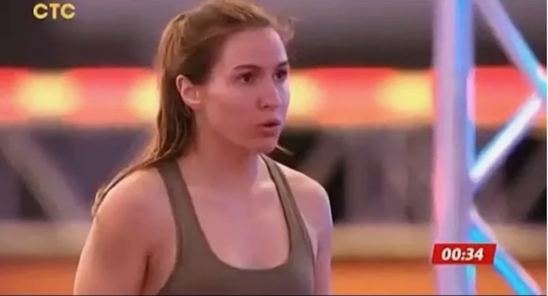 Анастасия Ларина в шоу «Русский ниндзя»