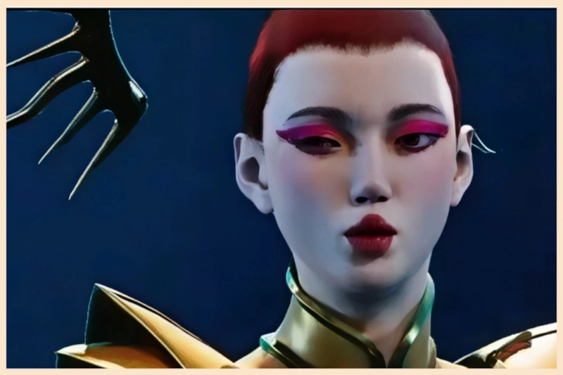 Кадр из выступления Авроры в шоу «Аватар»