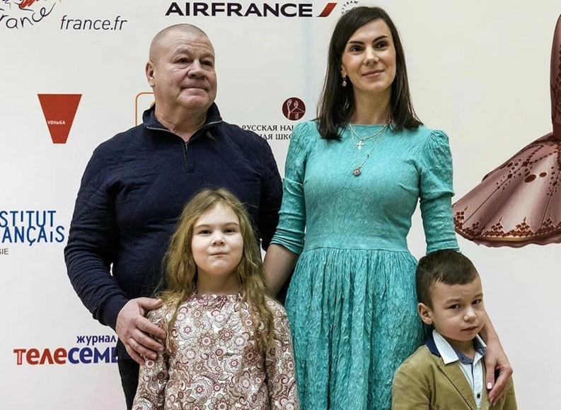 Сергей Селин со второй женой