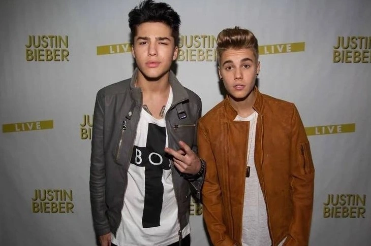 Рома Желудь и Джастин Бибер