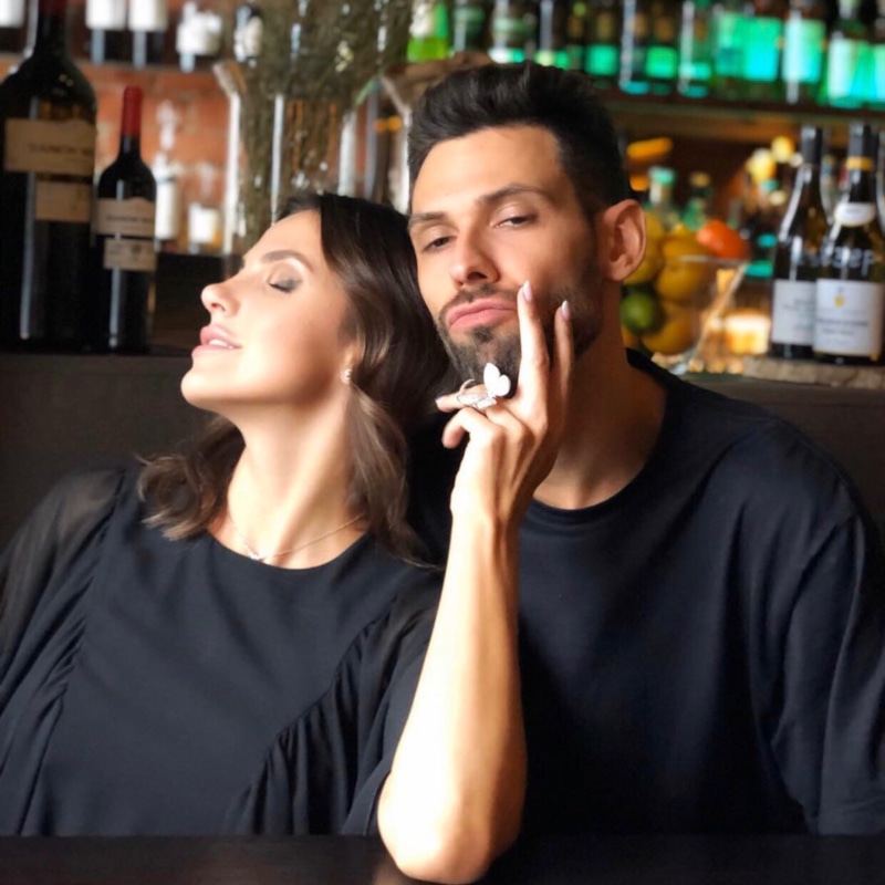 Лукаш Дивиш с женой Лукаш Дивиш с женой