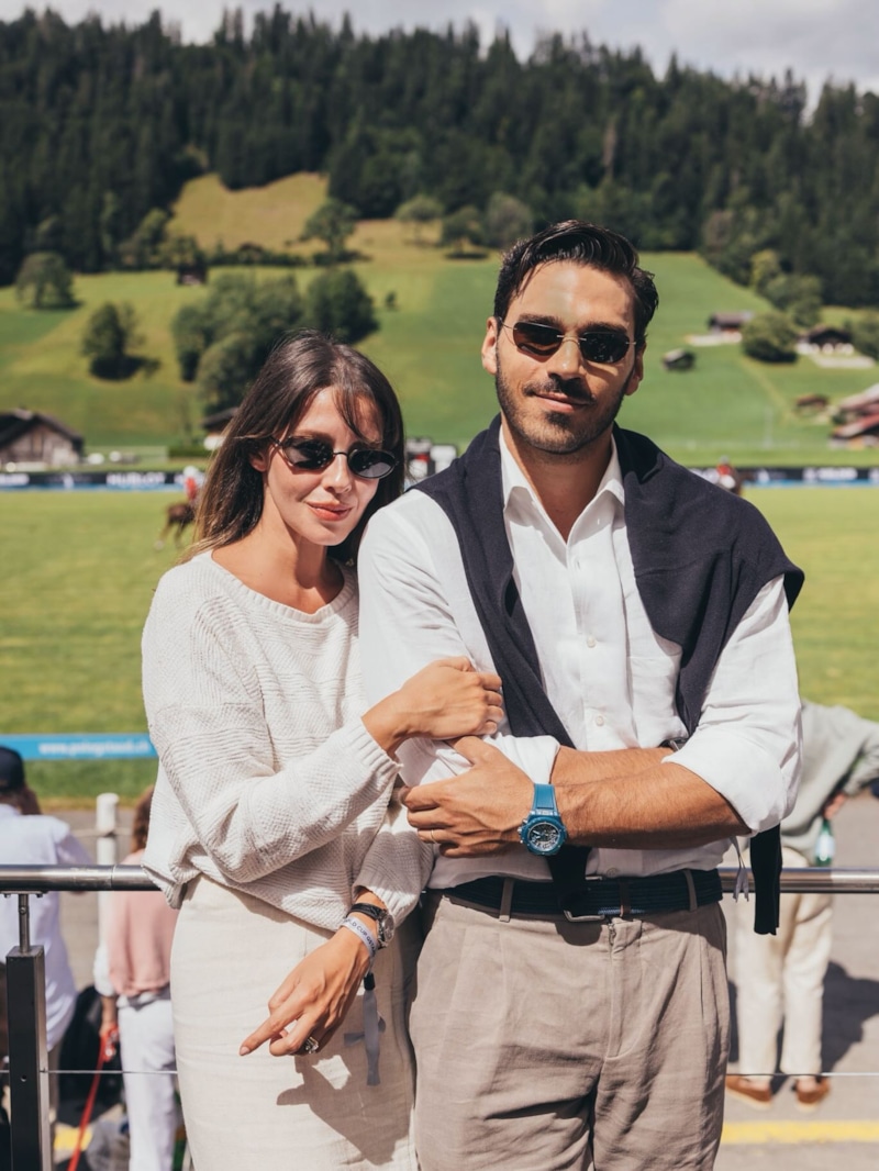 Джузеппе Маджо с гражданской женой