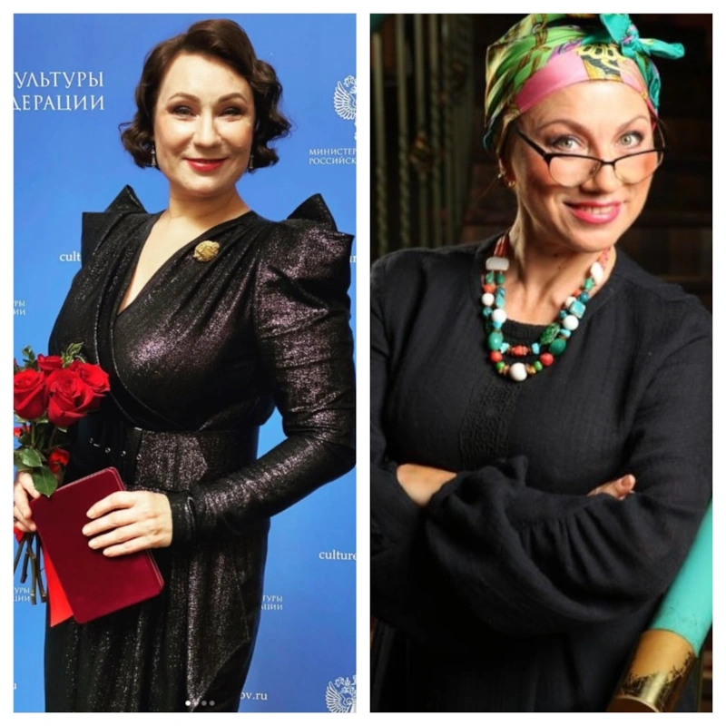 Ольга Тумайкина и Роза Сябитова (похожи)