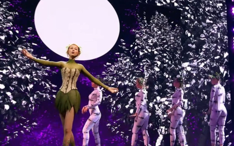 Берегиня в шоу «Аватар» Берегиня в шоу «Аватар»