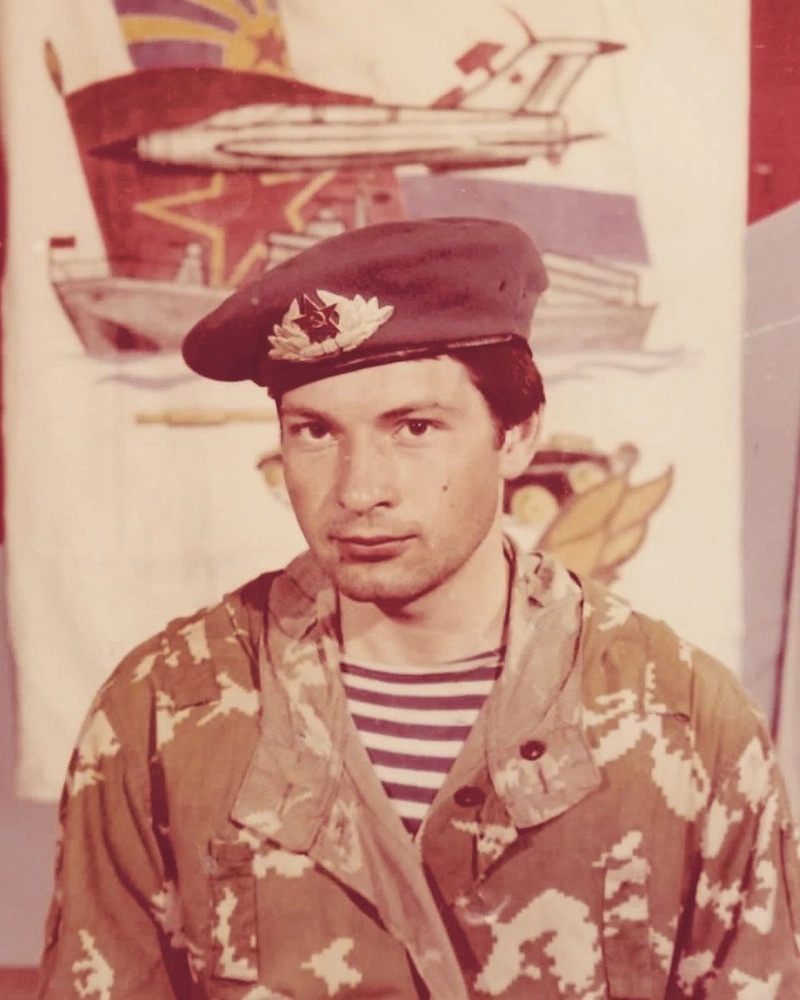 Андрей Безруков в молодости