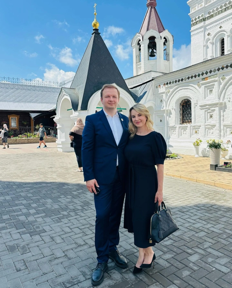 Алексей Говырин и Ирина Слуцкая