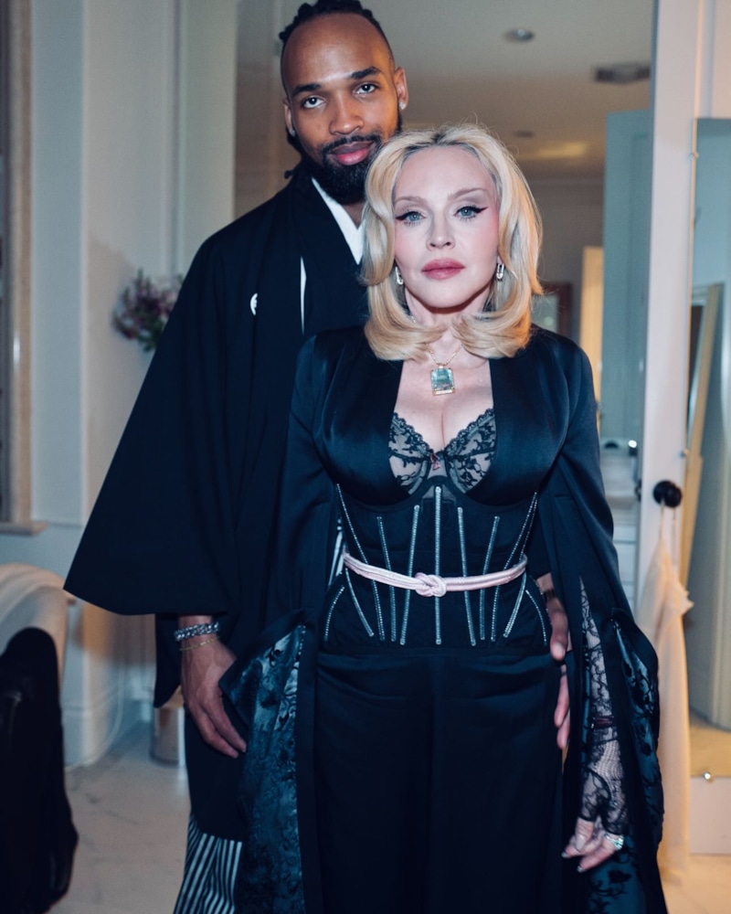 Мадонна и Аким Моррис