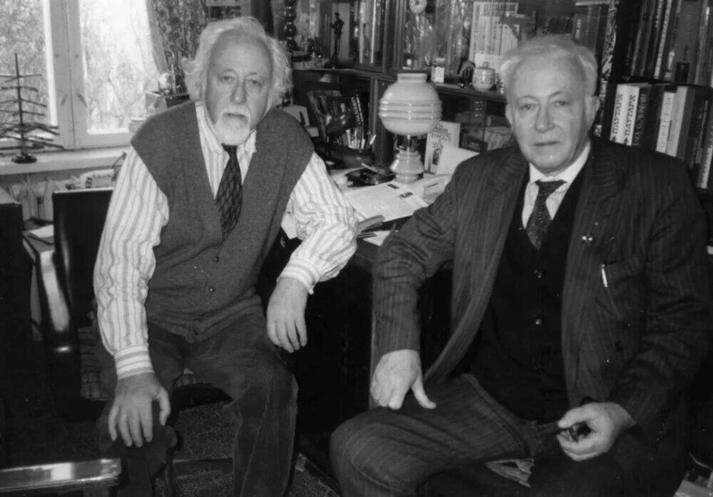 Жорес Медведев и Рой Медведев