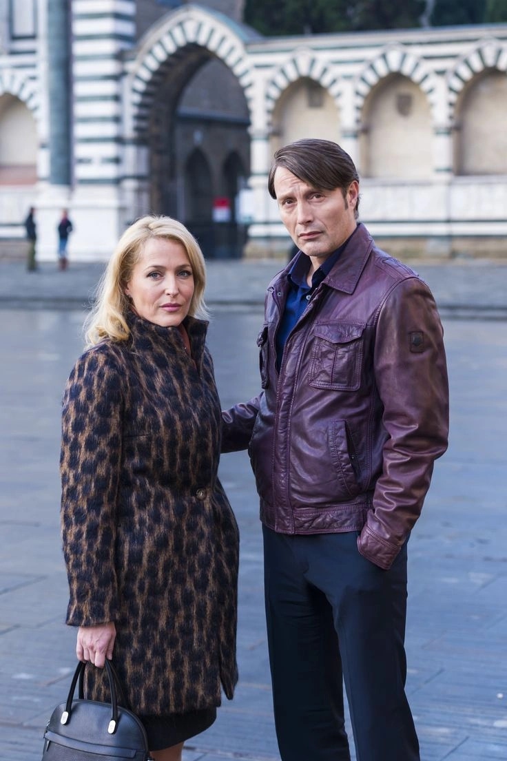 Джиллиан Андерсон и Мадс Миккельсен / Фото: «ВКонтакте»