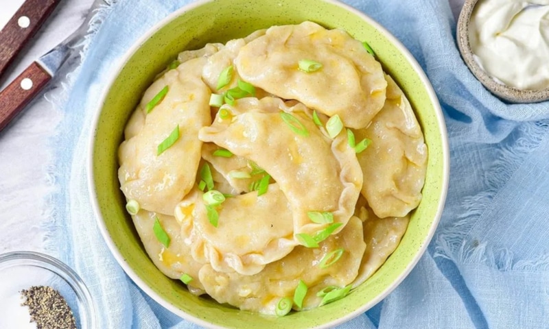 Вареники с кабачками: нежный вкус