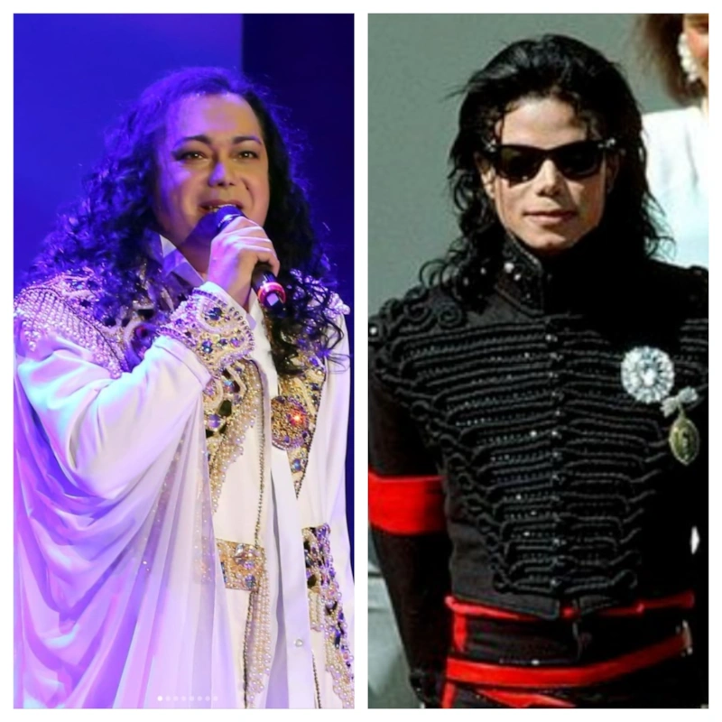 Игорь Наджиев и Майкл Джексон (похожи)