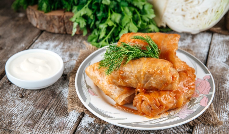 Голубцы с пшеном: сытный вкус