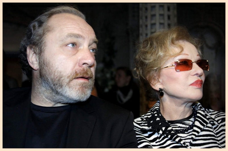 Людмила Гурченко и Сергей Сенин