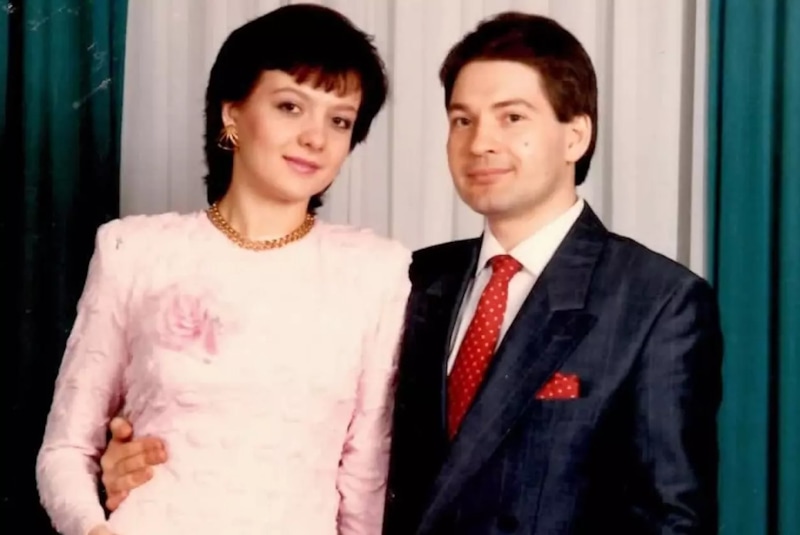 Андрей Безруков и Елена Вавилова в молодости