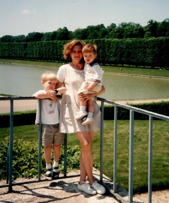 Елена Вавилова с детьми