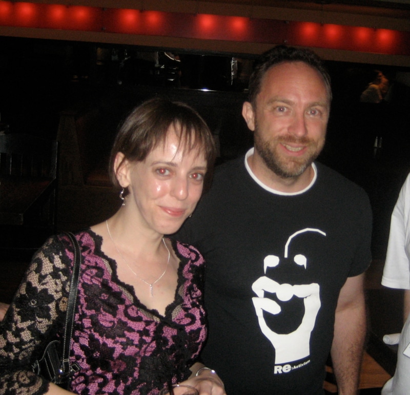 Джимми Уэйлс и Анджела Бизли