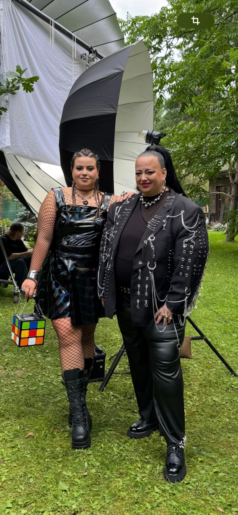 Елена Садикова и ее дочь Алина в шоу «Большие девочки»