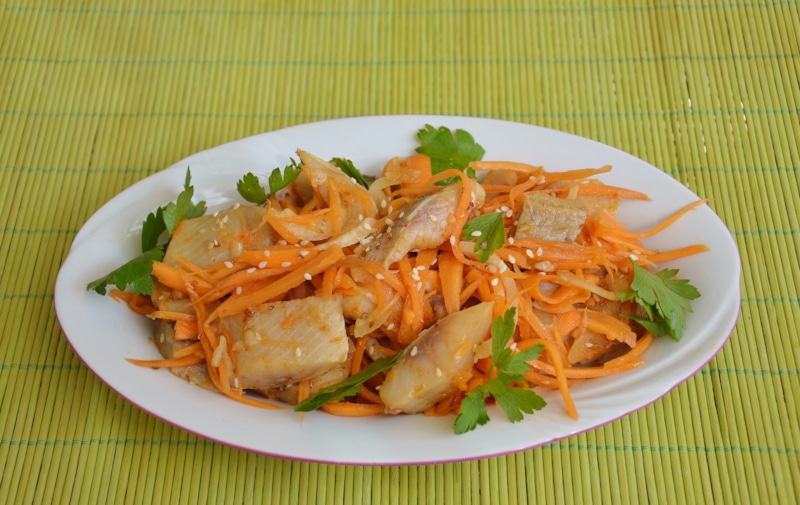 Хе из карпа: острая рыбная свежесть Хе из карпа: острая рыбная свежесть