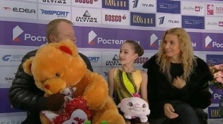 Софья Акатьева и Этери Тутберидзе