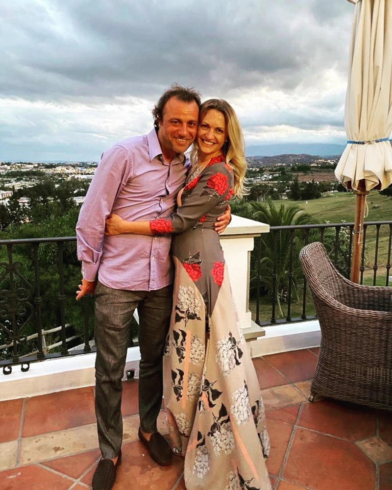 Ролан Гусев с женой Ролан Гусев с женой