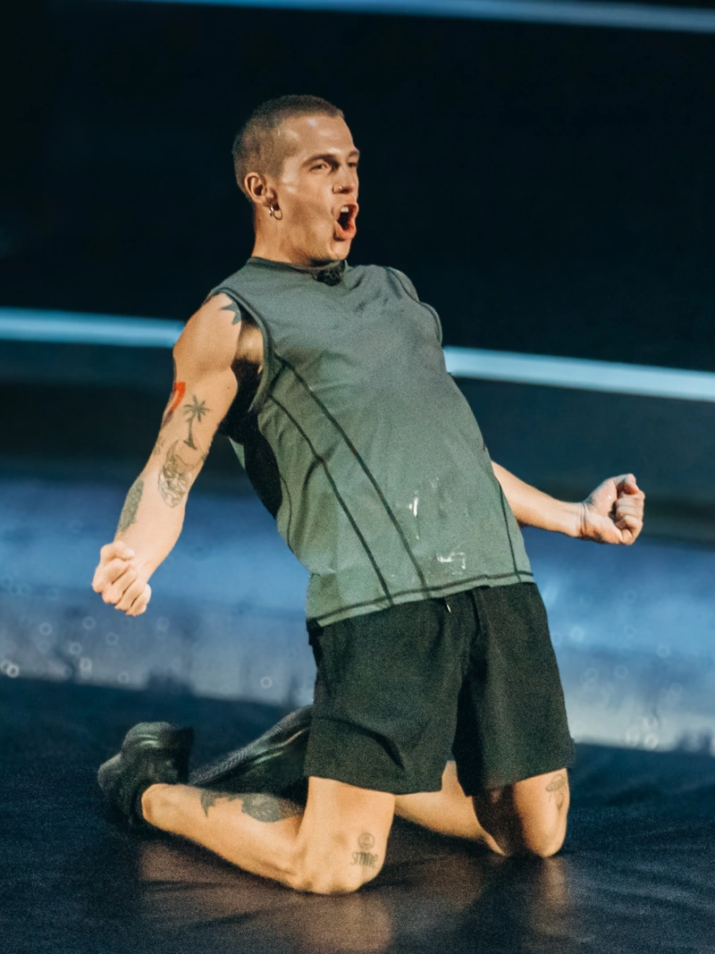 Ярослав Горячев в шоу «Титаны»