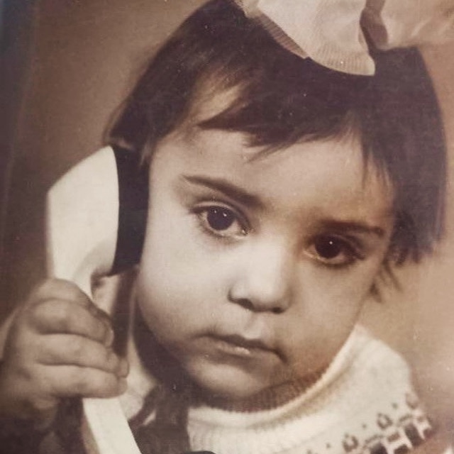 Кристина Ра в детстве
