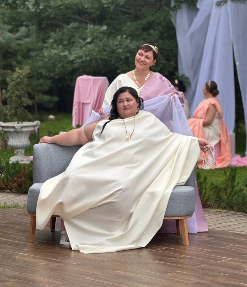 Марина Феофилактова и дочь Илона в шоу «Большие девочки» Марина Феофилактова и дочь Илона в шоу «Большие девочки»