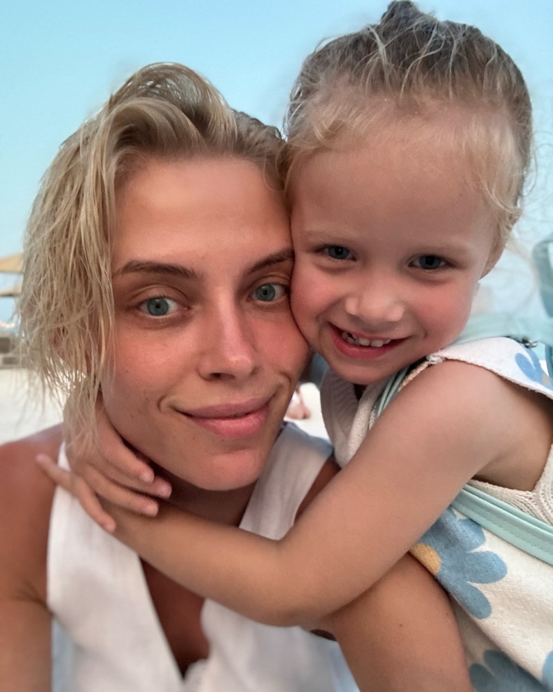 Снежана Самохина с дочерью