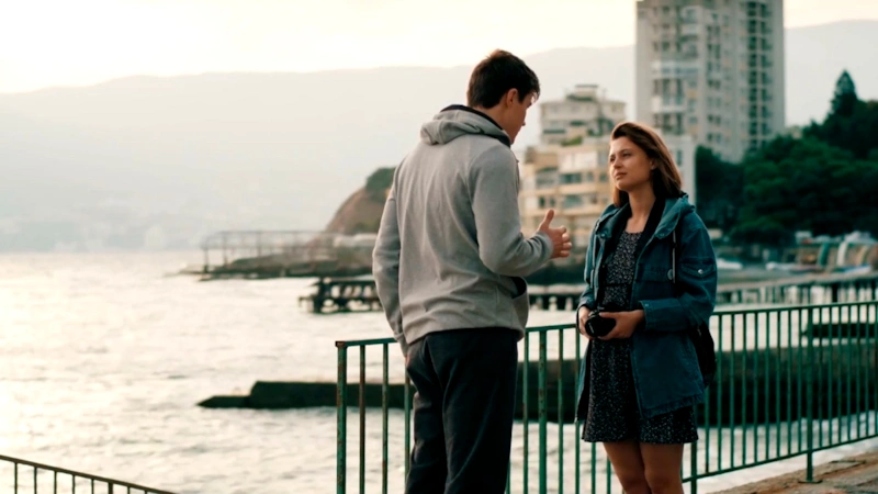 Дарья Белодед и Олег Гаас в сериале «Смотри мою любовь»