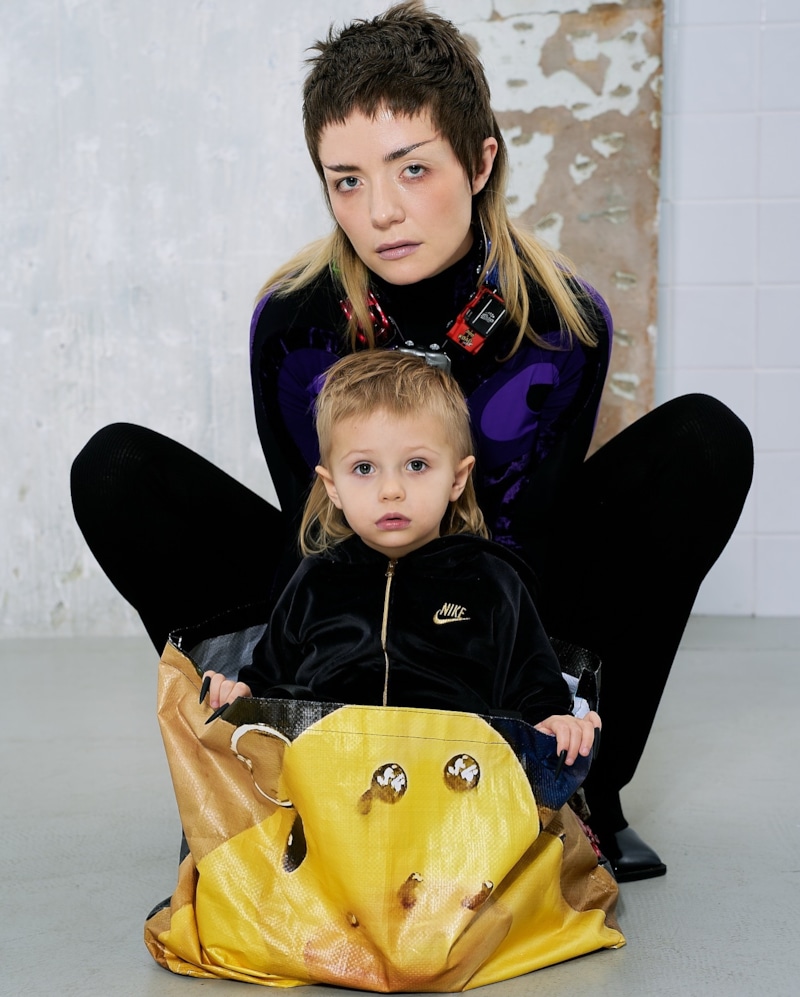 Авдотья Александрова и ее дочь