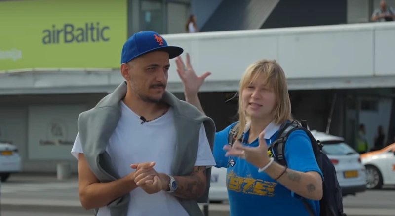 Эдуард Мацаберидзе и Соня Шац