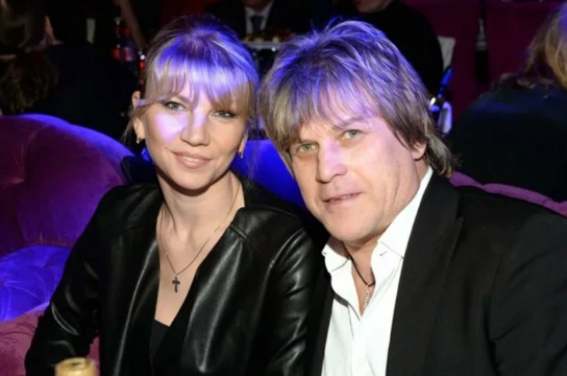 Алексей Глызин с женой