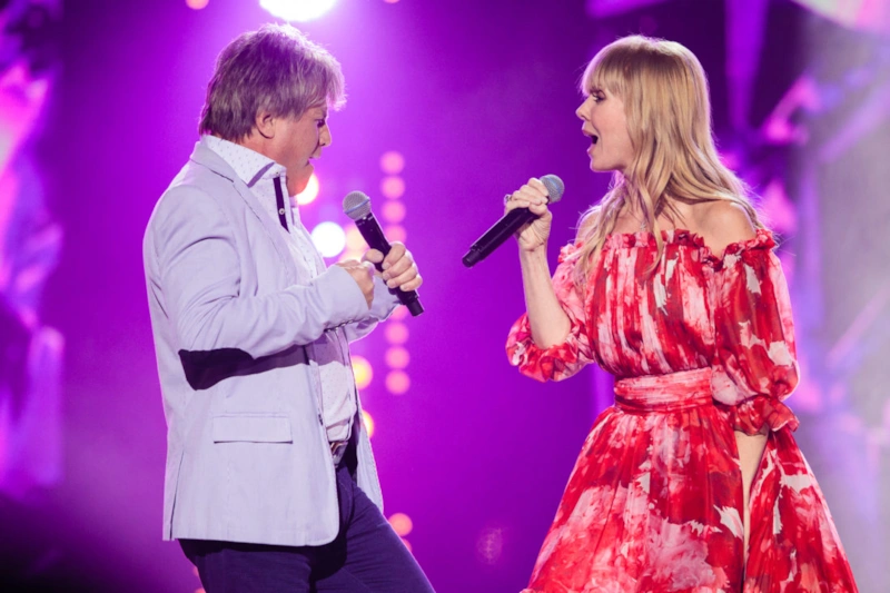 Алексей Глызин и Валерия