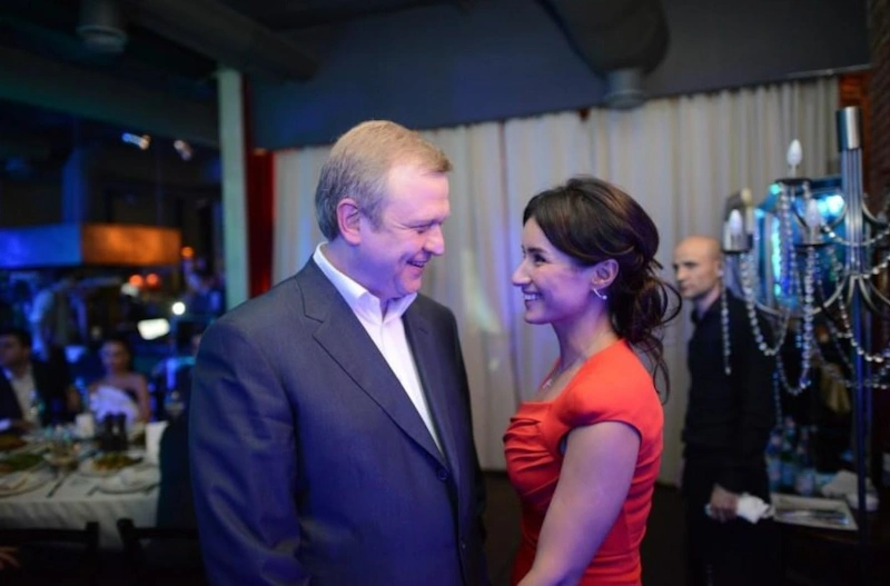 Сергей Капков с Тиной Канделаки Сергей Капков с Тиной Канделаки