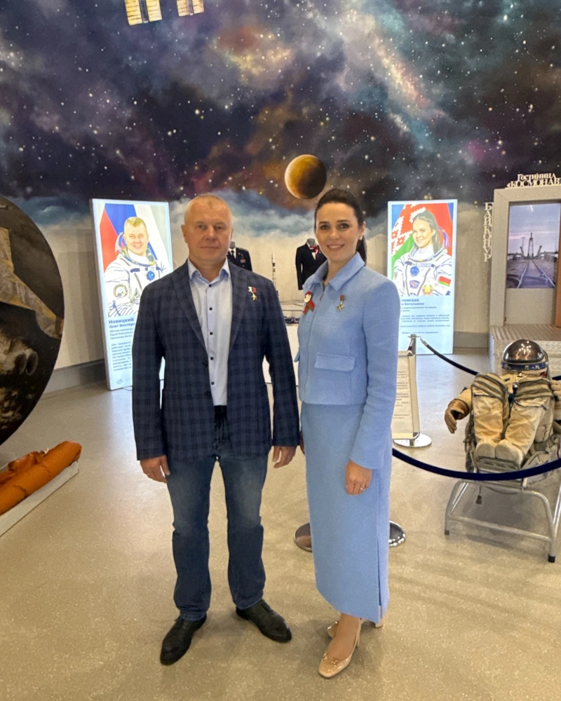 Олег Новицкий и Марина Василевская 