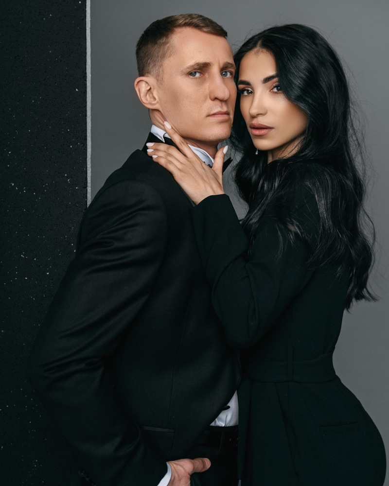 Эдуард Трояновский с женой