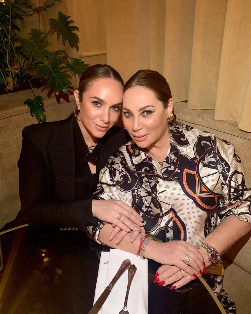 Екатерина Вербер с матерью Аллой Вебер