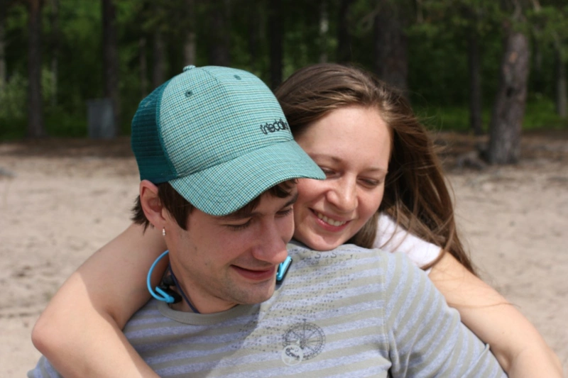 Инна Кириллова с мужем